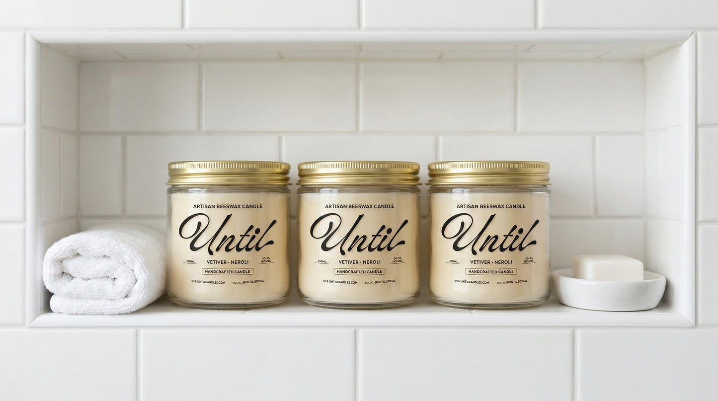 Until - Artisan Beeswax Candle (350 ml)