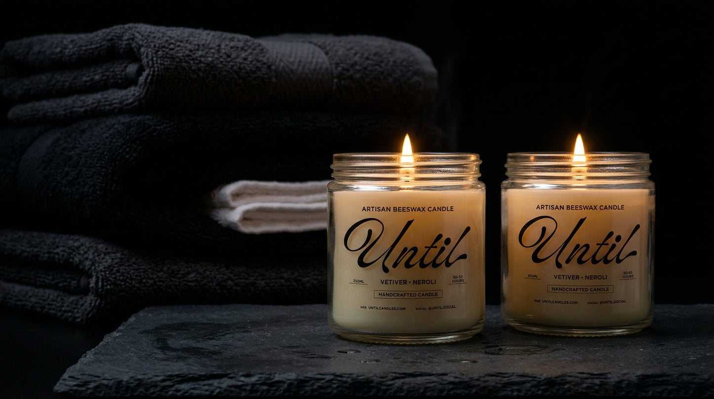 Until - Artisan Beeswax Candle (350 ml)