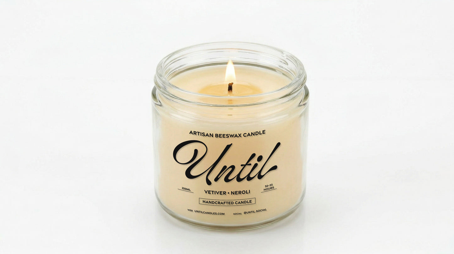 Until - Artisan Beeswax Candle (350 ml)