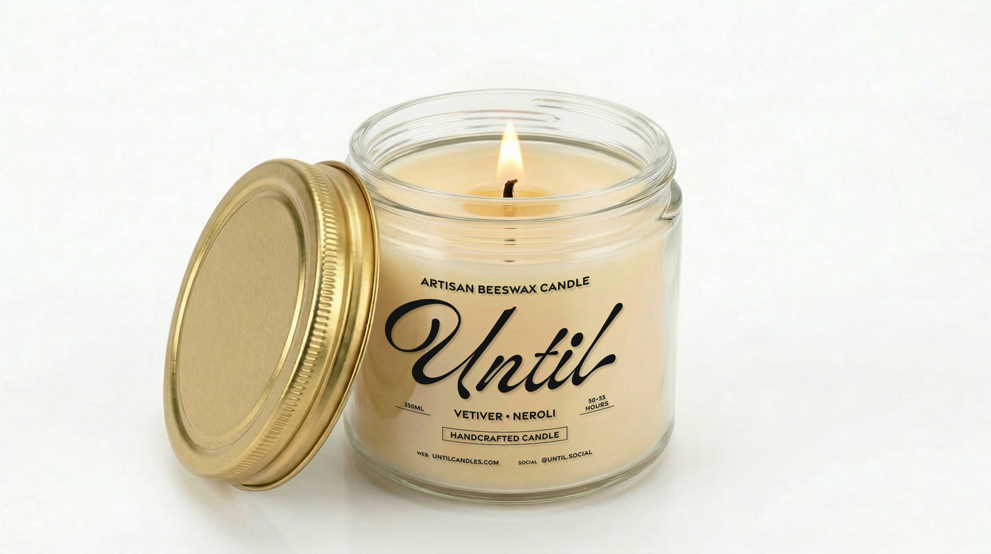 Until - Artisan Beeswax Candle (350 ml)