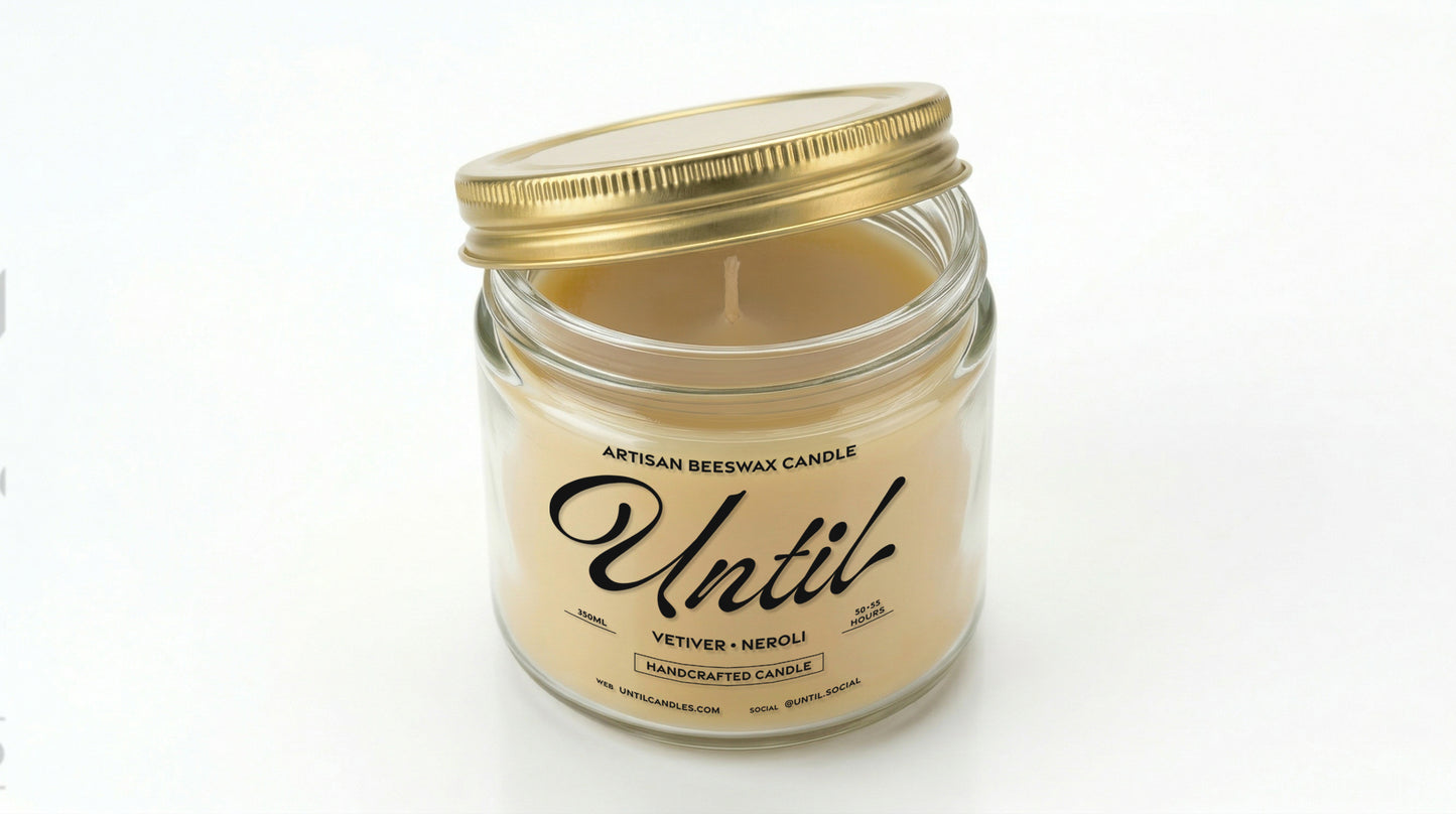 Until - Artisan Beeswax Candle (350 ml)