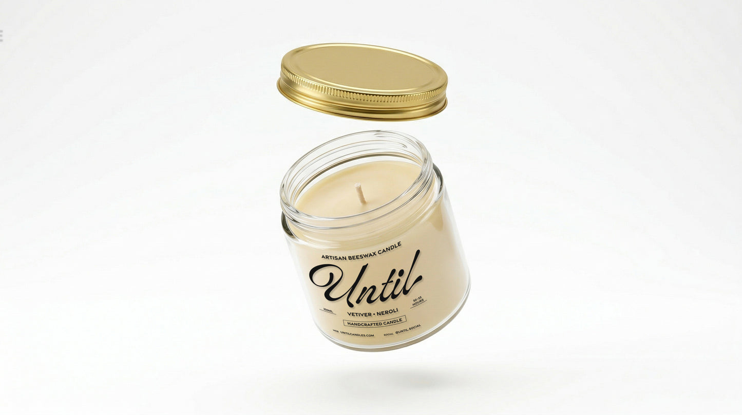 Until - Artisan Beeswax Candle (350 ml)