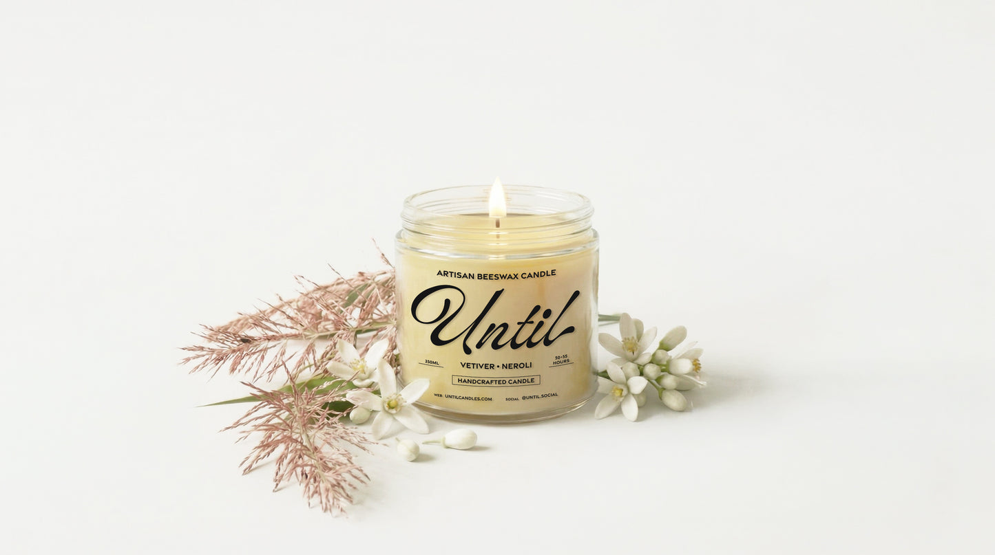 Until - Artisan Beeswax Candle (350 ml)